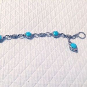 Judith Ripka Turquoise Bracelet